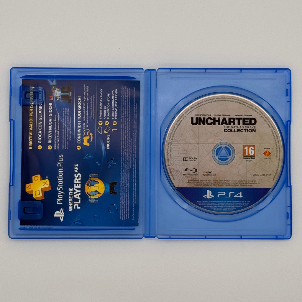Uncharted The Nathan Drake Collection PS4 Action Adventure Game Used