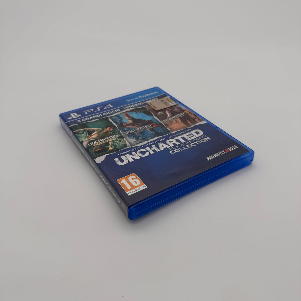 Uncharted The Nathan Drake Collection PS4 Action Adventure Game Used