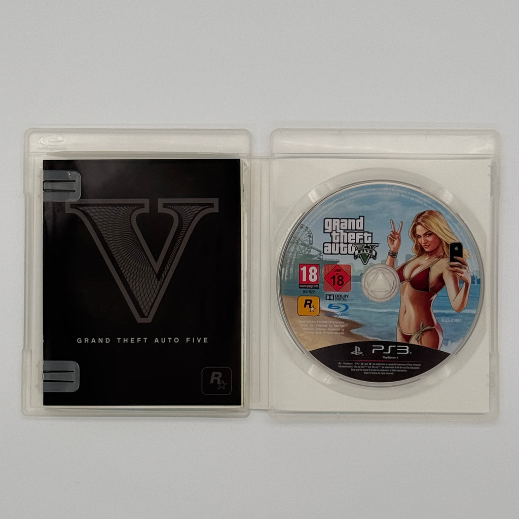 Grand Theft Auto V PS3 GTA 5 Action Open World Game Used