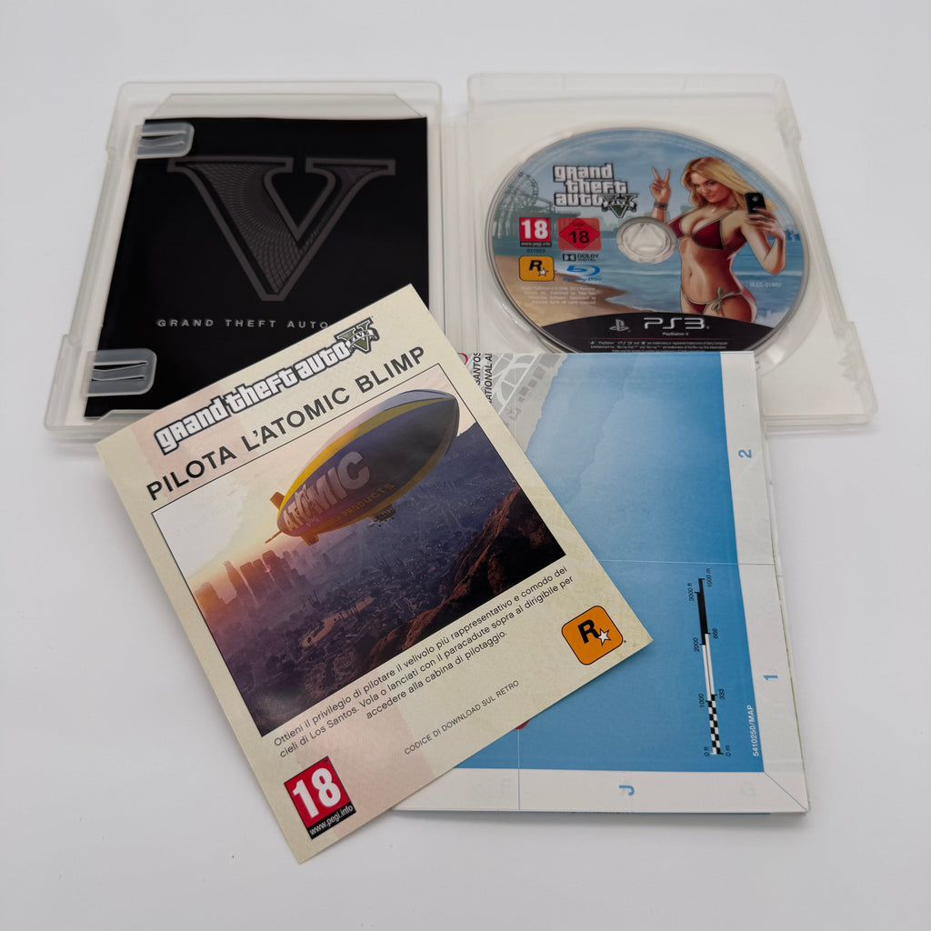 Grand Theft Auto V PS3 GTA 5 Action Open World Game Used