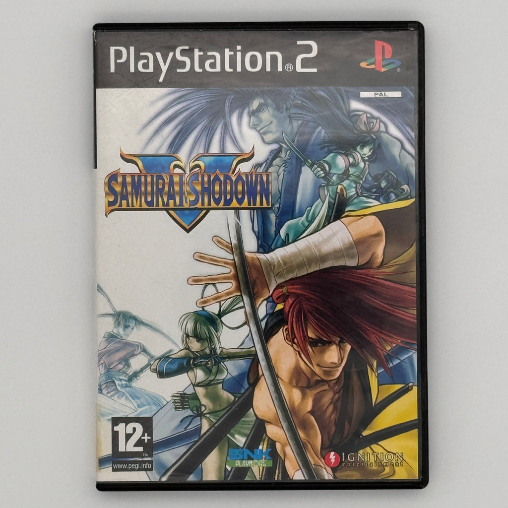 Samurai Shodown V PS2 Gioco Combattimento Classico Usato