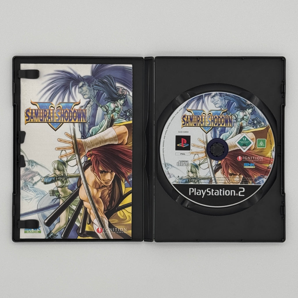 Samurai Shodown V PS2 Gioco Combattimento Classico Usato