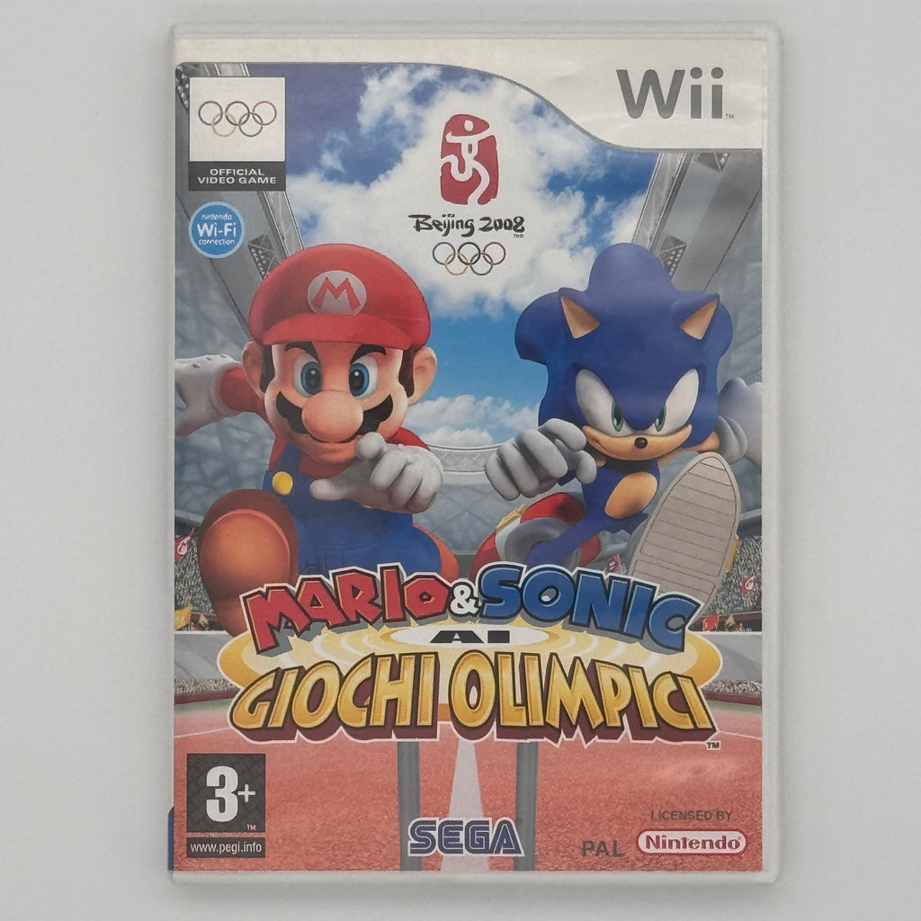 Mario & Sonic at the Olympic Games Wii Sports Party Multiplayer Game Used