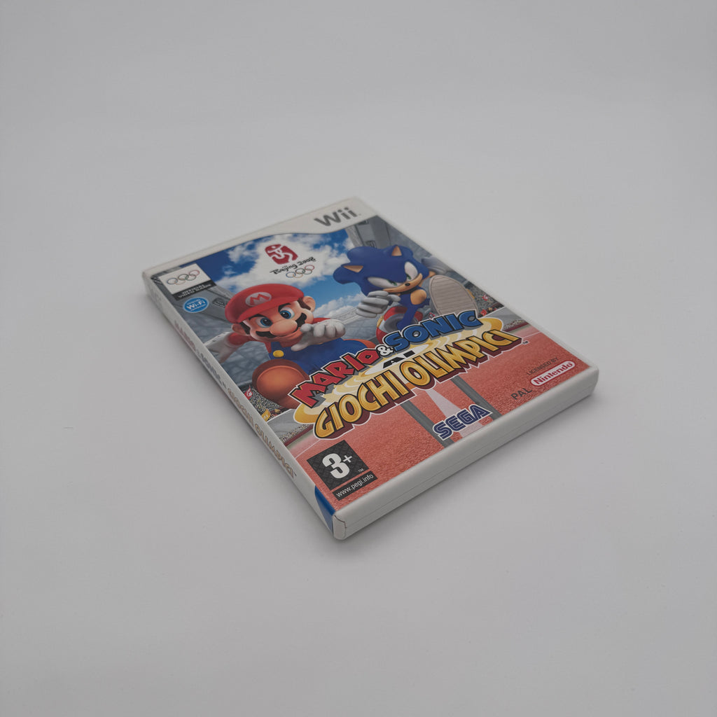 Mario & Sonic at the Olympic Games Wii Sports Party Multiplayer Game Used