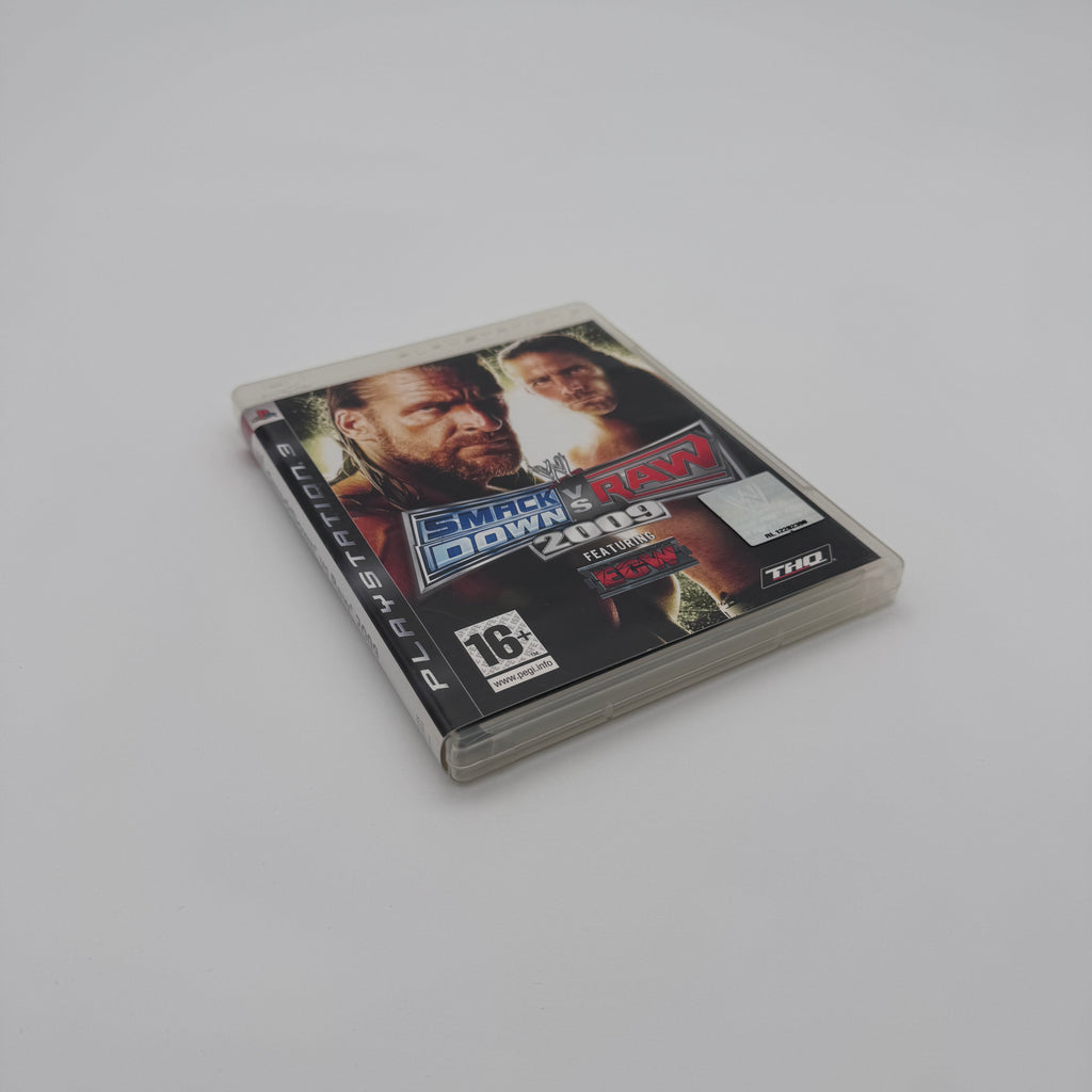 WWE SmackDown vs Raw 2009 PS3 Used Multiplayer Wrestling Game