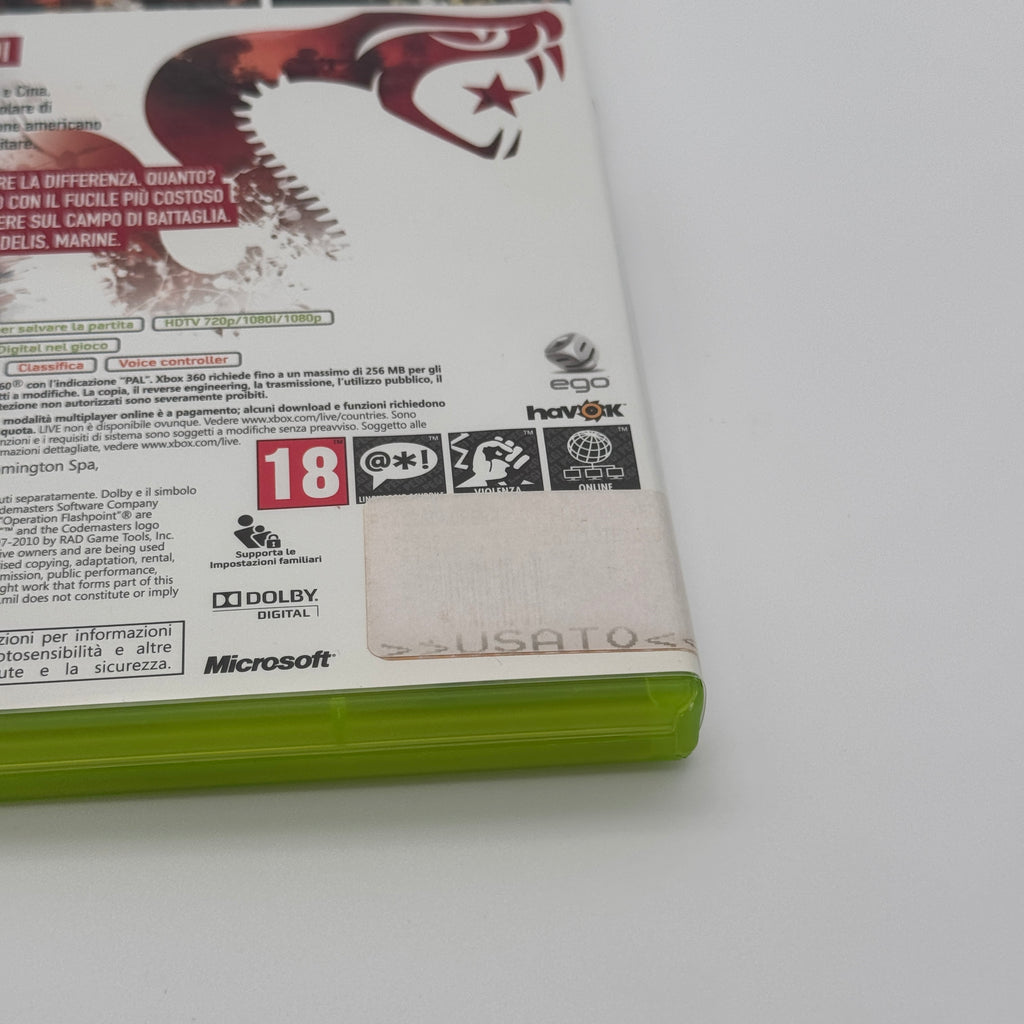 Operation Flashpoint Red River Xbox 360 Used War Shooter Game