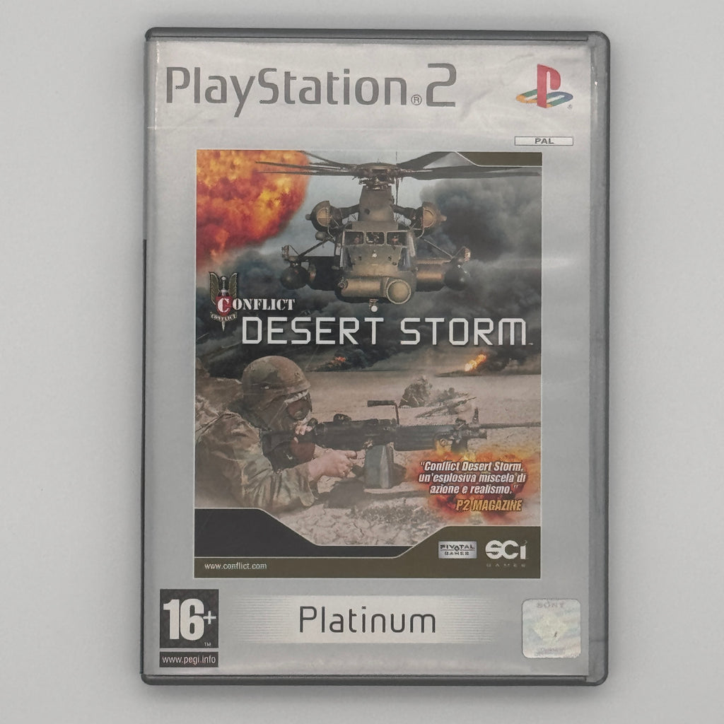 Conflict Desert Storm PS2 Action War Game Used