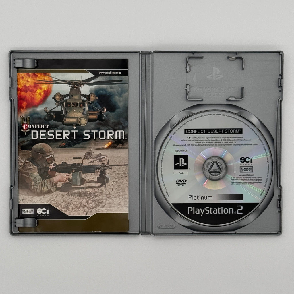Conflict Desert Storm PS2 Action War Game Used