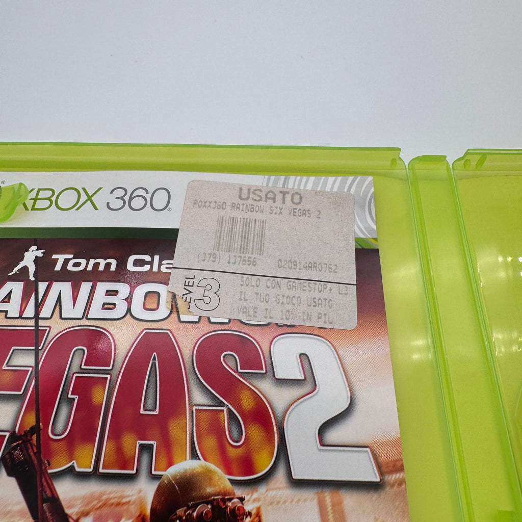 Tom Clancy's Rainbow Six Vegas 2 Xbox 360 Action Shooter Game Used