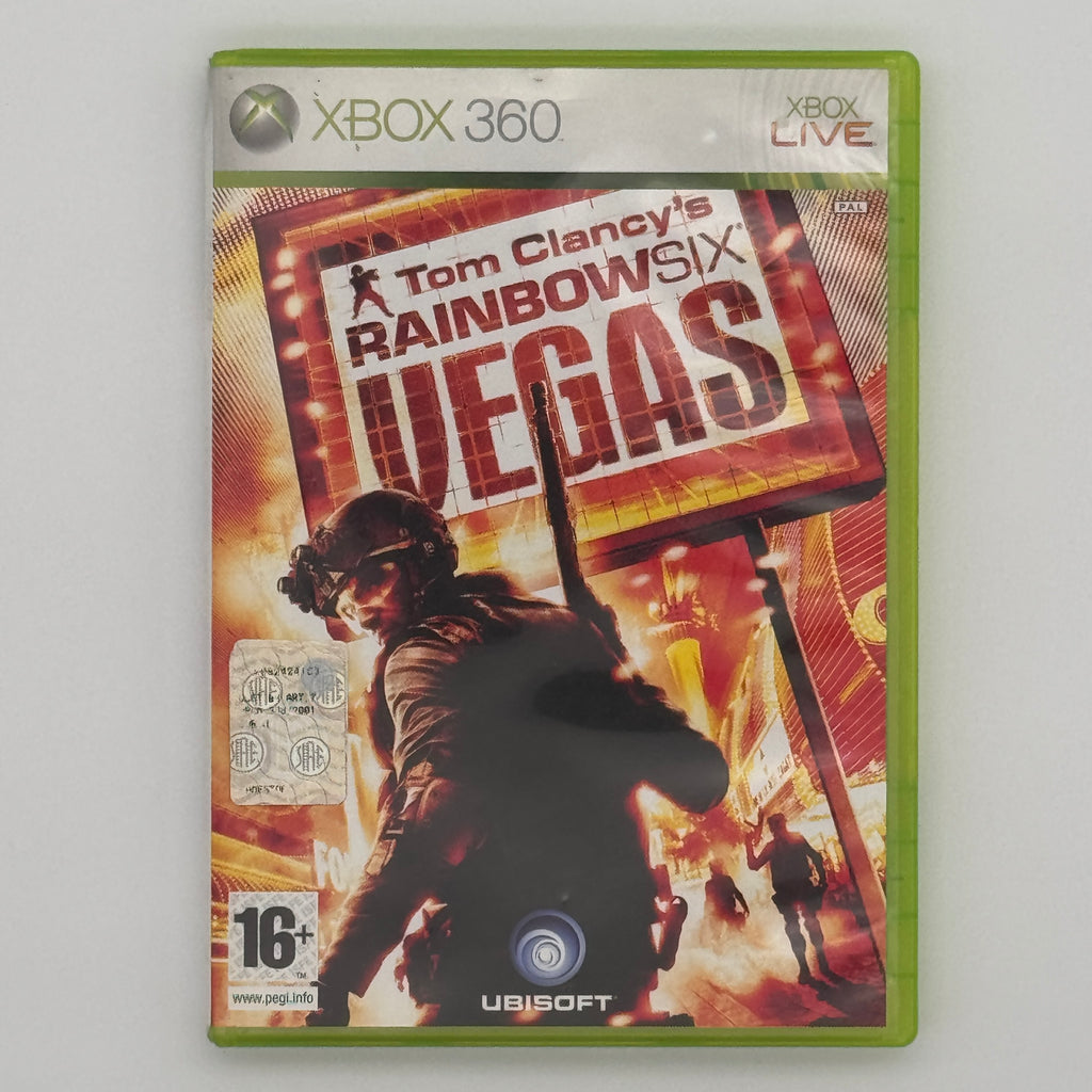 Tom Clancy's Rainbow Six Vegas Xbox 360 Action Shooter Game Used