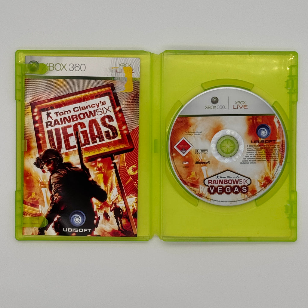 Tom Clancy's Rainbow Six Vegas Xbox 360 Action Shooter Game Used