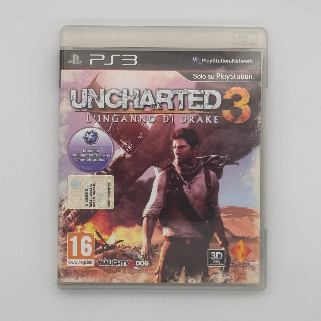 Uncharted 3: Drake's Deception PS3 Action Adventure Game Used