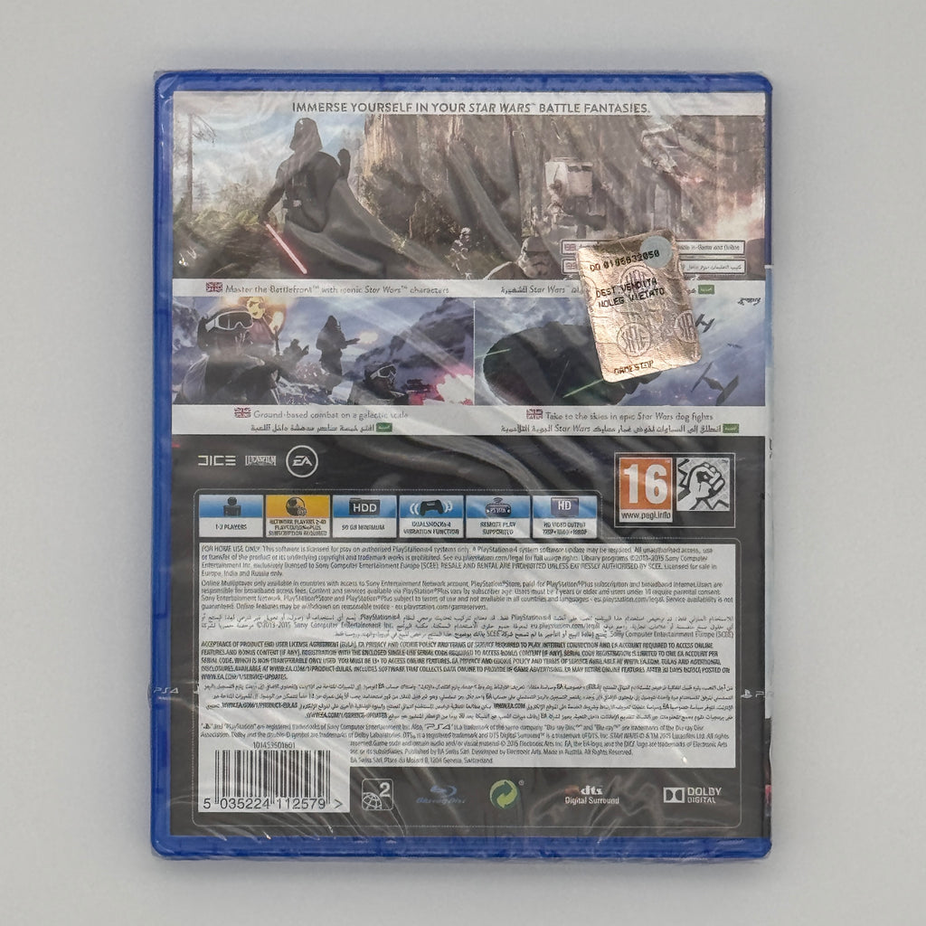 Star Wars Battlefront PS4 New Multiplayer Shooter Game
