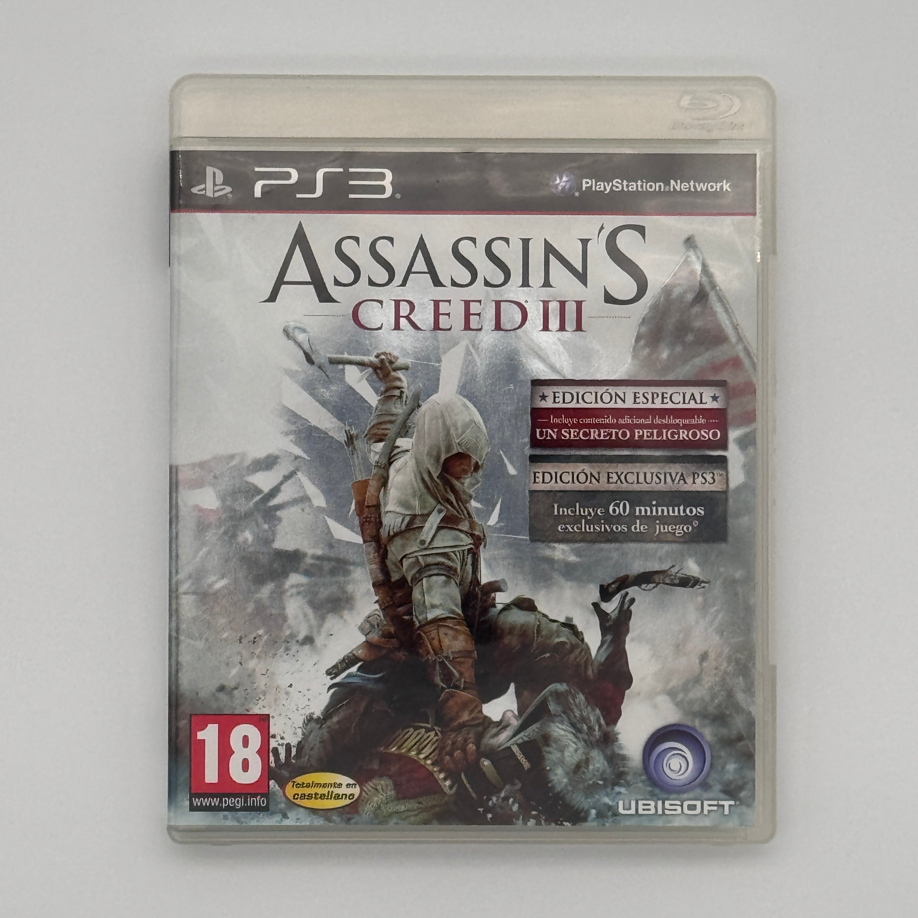 Assassin's Creed III Edizione Speciale PS3 Gioco Azione Avventura Usato