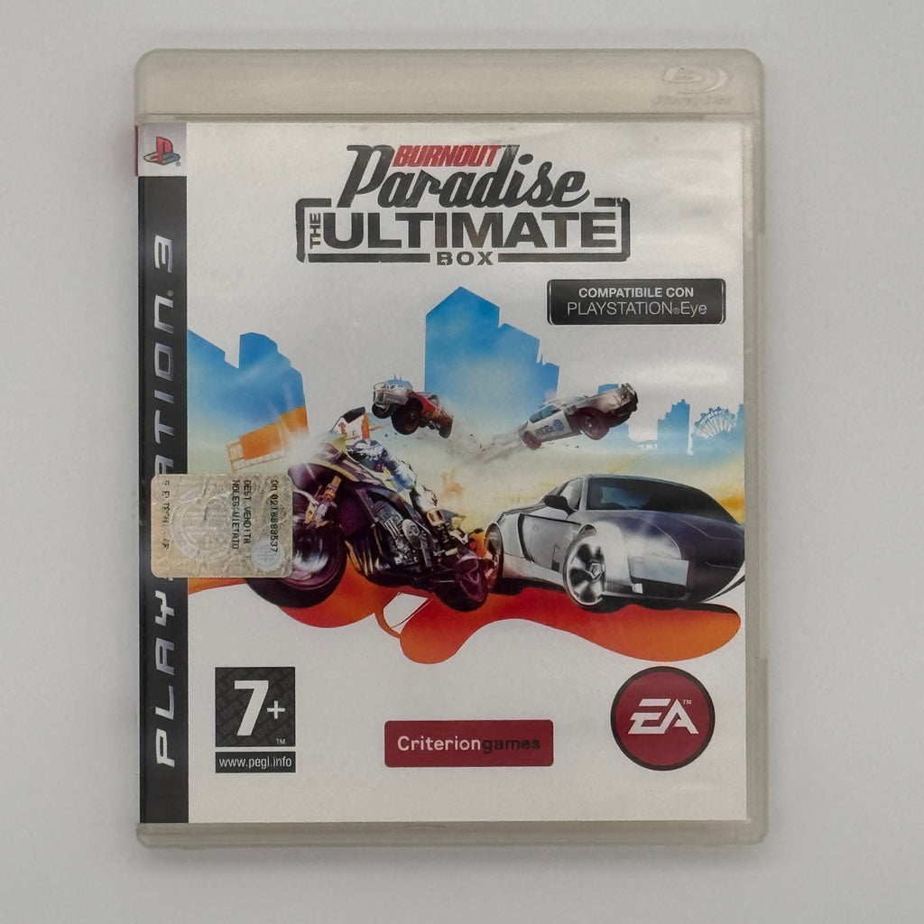 Burnout Paradise The Ultimate Box PS3 Racing Open World Game Used