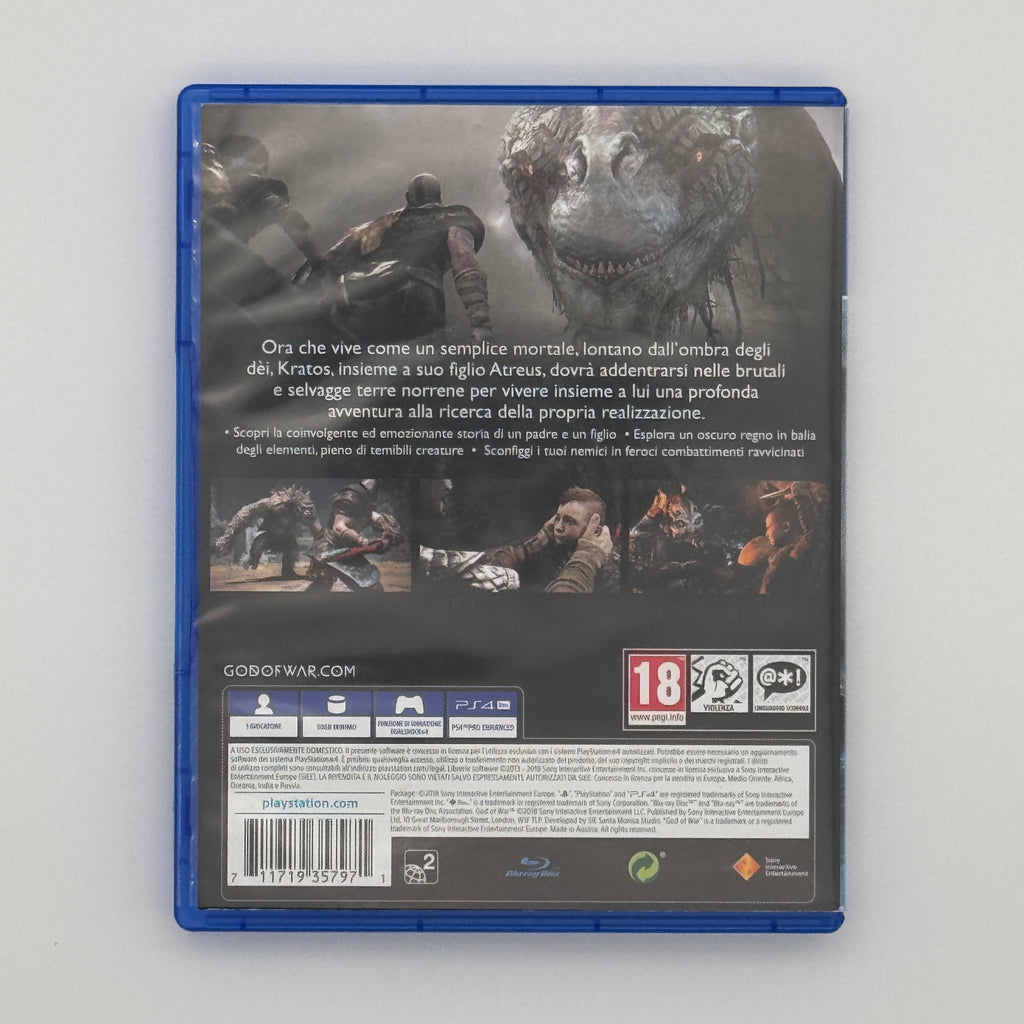 God of War PS4 Action Adventure Game Used