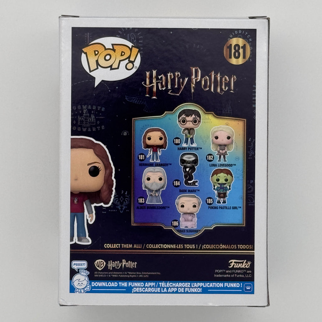 Funko POP Harry Potter Hermione Granger 181 Vinyl Figure New