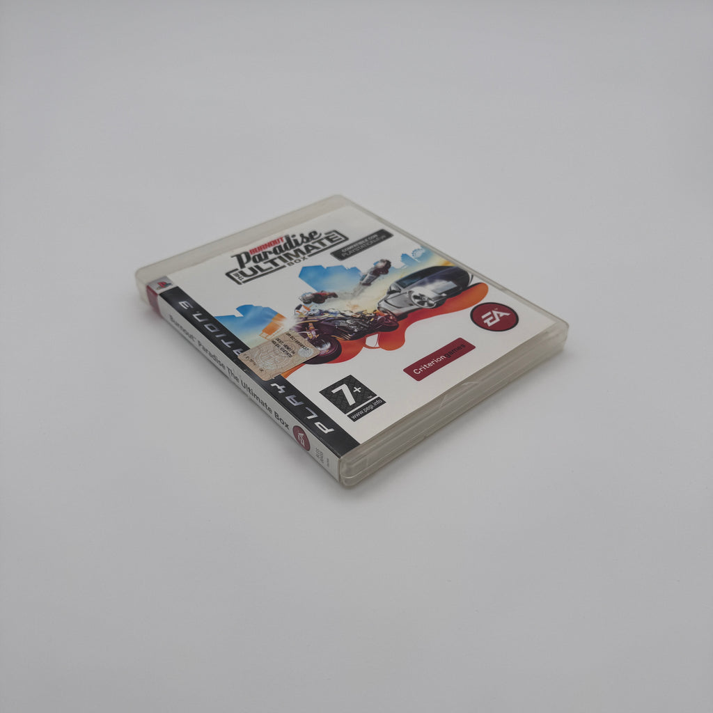Burnout Paradise The Ultimate Box PS3 Racing Open World Game Used