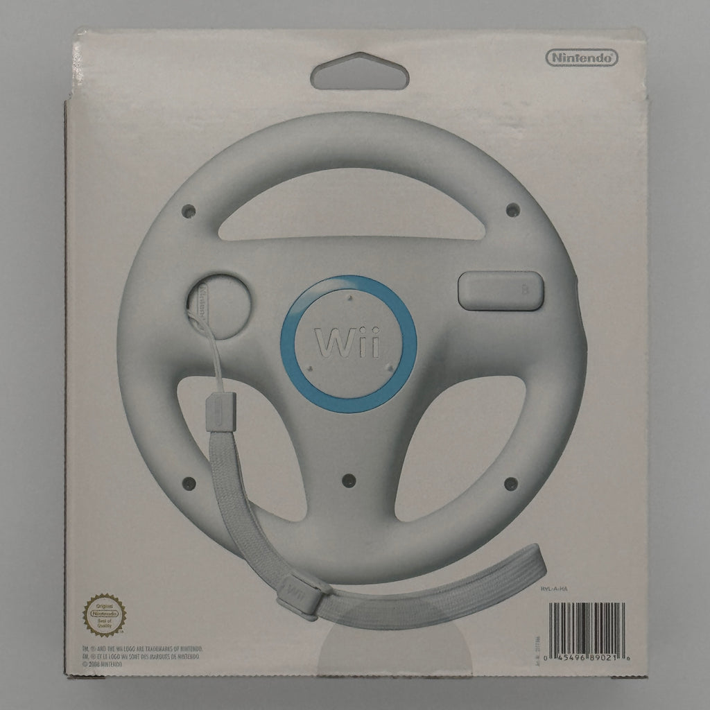 Nintendo Wii Wheel Volante Wii Originale con Scatola Usato