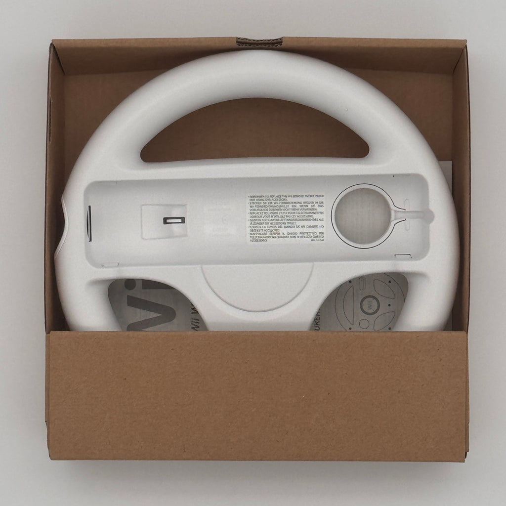 Nintendo Wii Wheel Volante Wii Originale con Scatola Usato