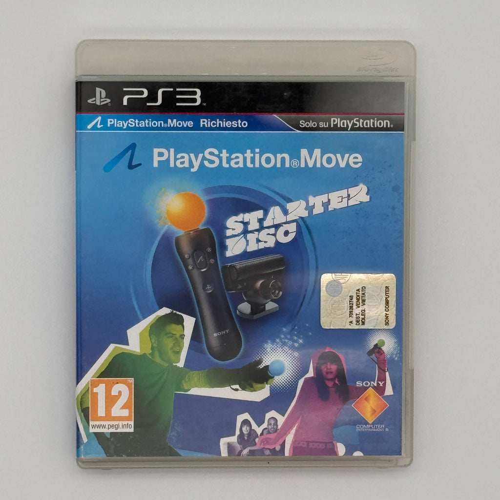 PlayStation Move Starter Disc PS3 Party Simulation Game Used