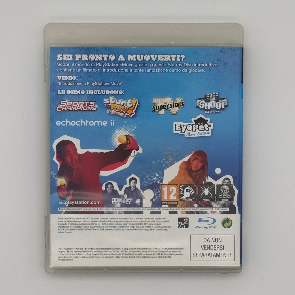 PlayStation Move Starter Disc PS3 Party Simulation Game Used