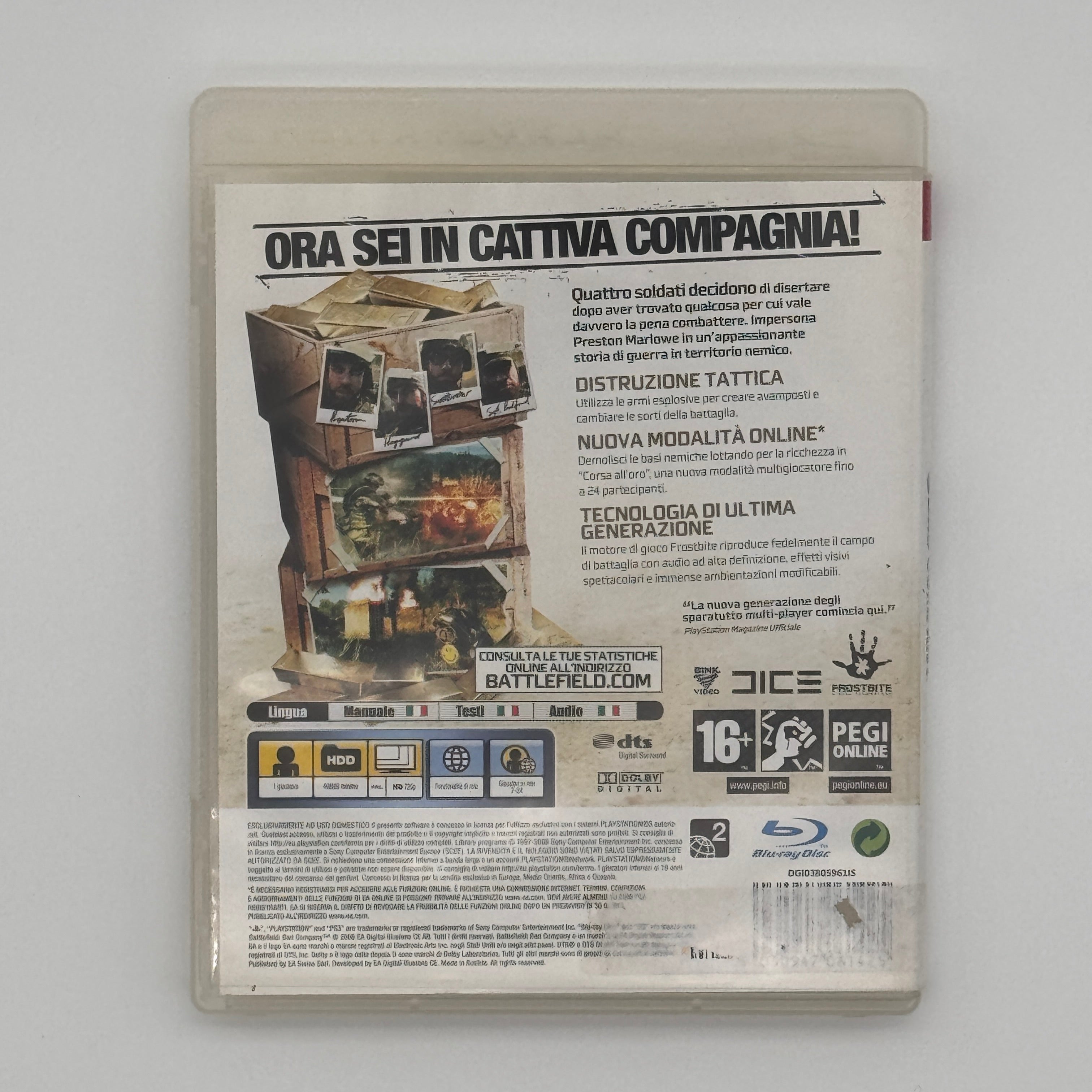 Battlefield Bad Company PS3 Gioco Sparatutto Azione Usato