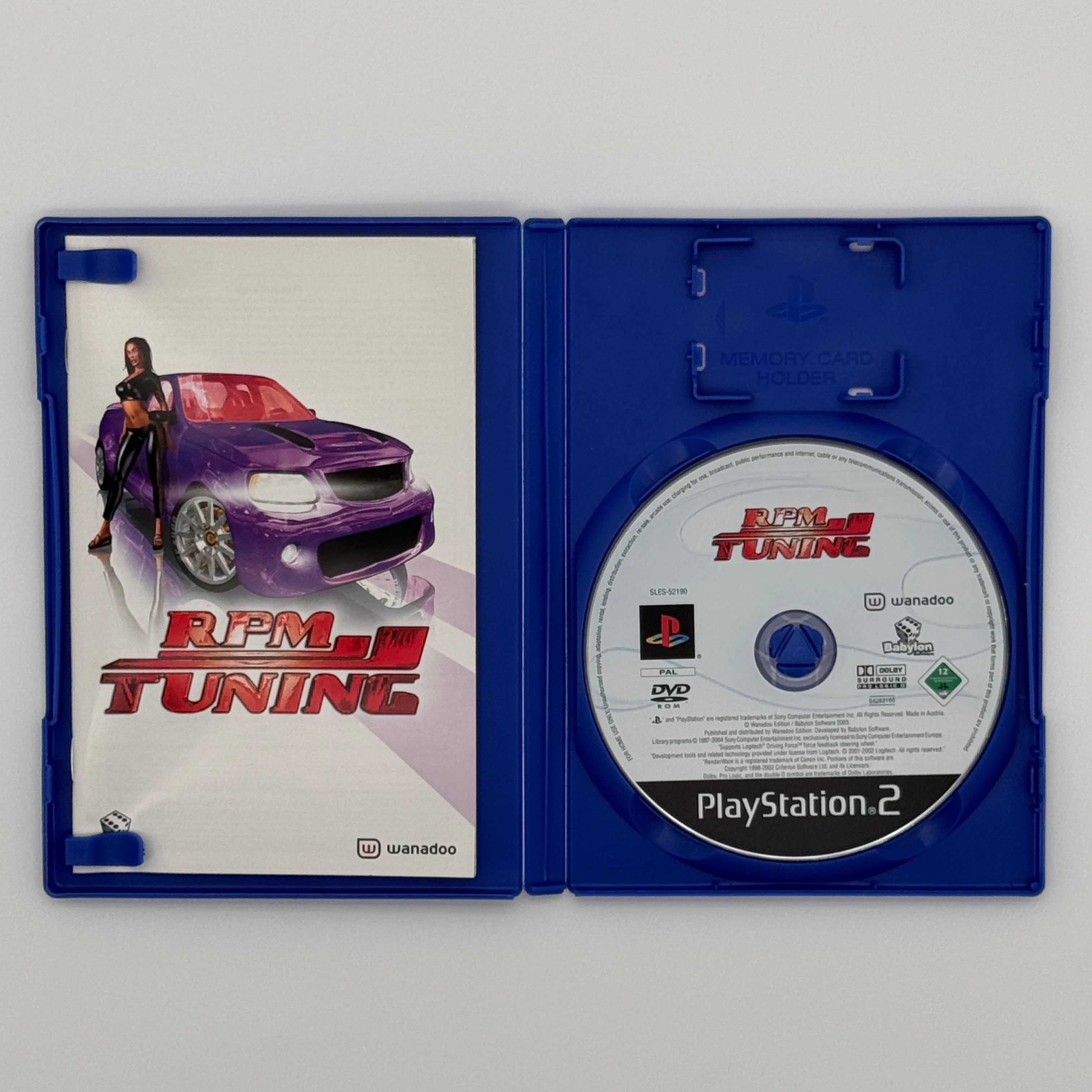 RPM Tuning PS2 Gioco Corse Tuning Auto Usato