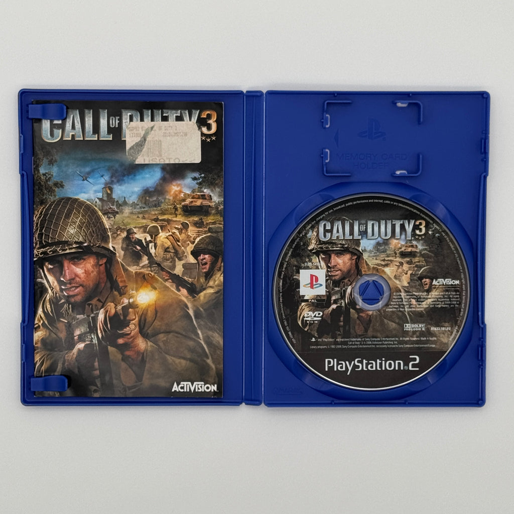 Call of Duty 3 PS2 Shooter War Game Used