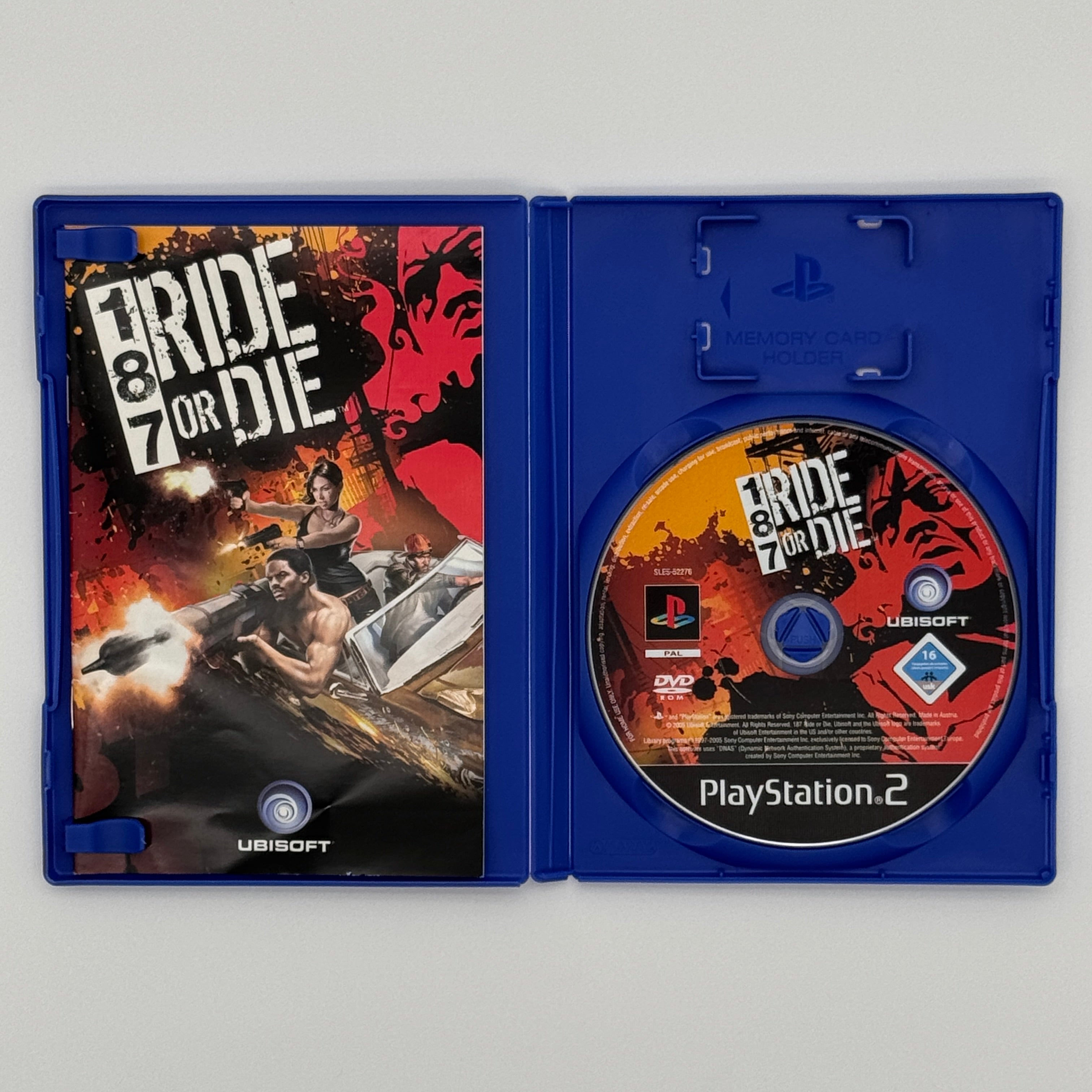 187 Ride or Die PS2 Gioco Azione Guida Usato
