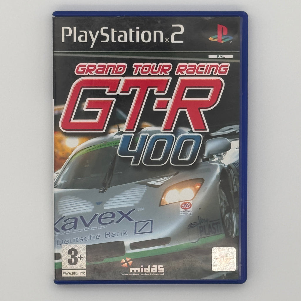 Grand Tour Racing GTR 400 PS2 Racing Simulation Game Used
