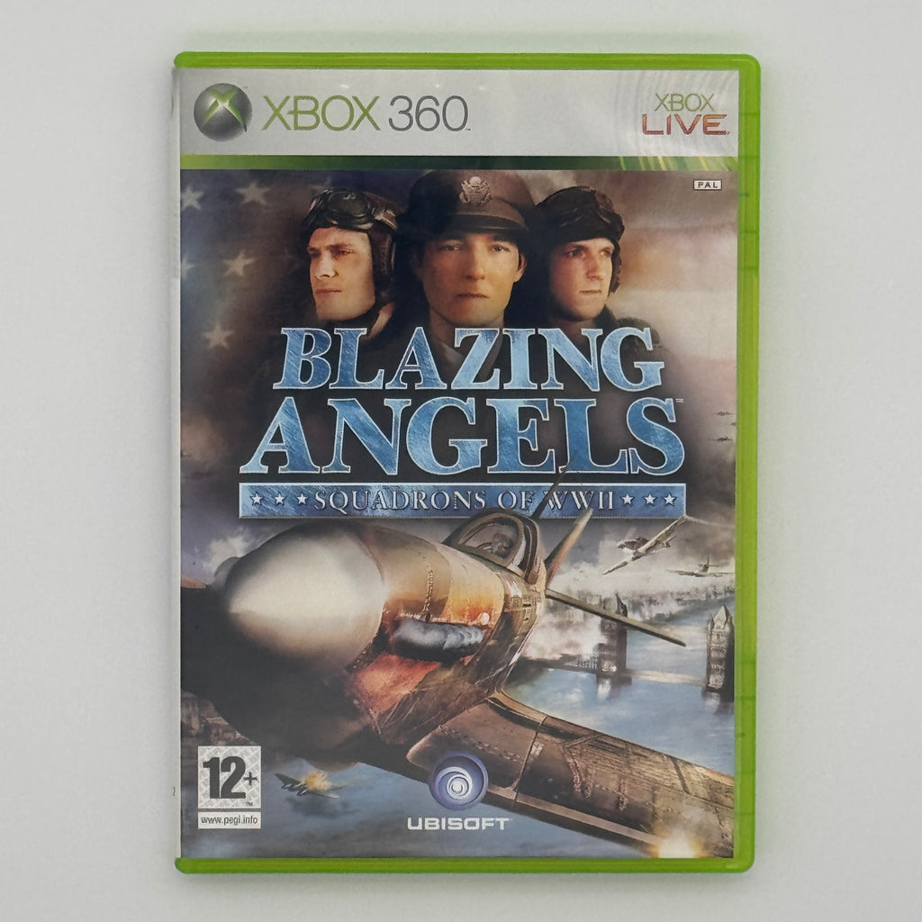 Blazing Angels Squadrons of WWII Xbox 360 Flight Simulation Game Used