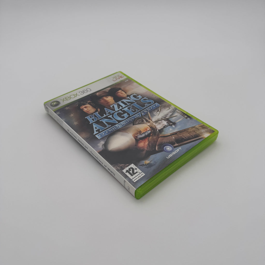 Blazing Angels Squadrons of WWII Xbox 360 Flight Simulation Game Used
