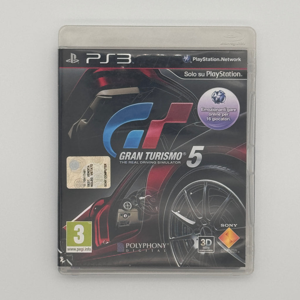 Gran Turismo 5 PS3 Racing Simulation Car Game Used
