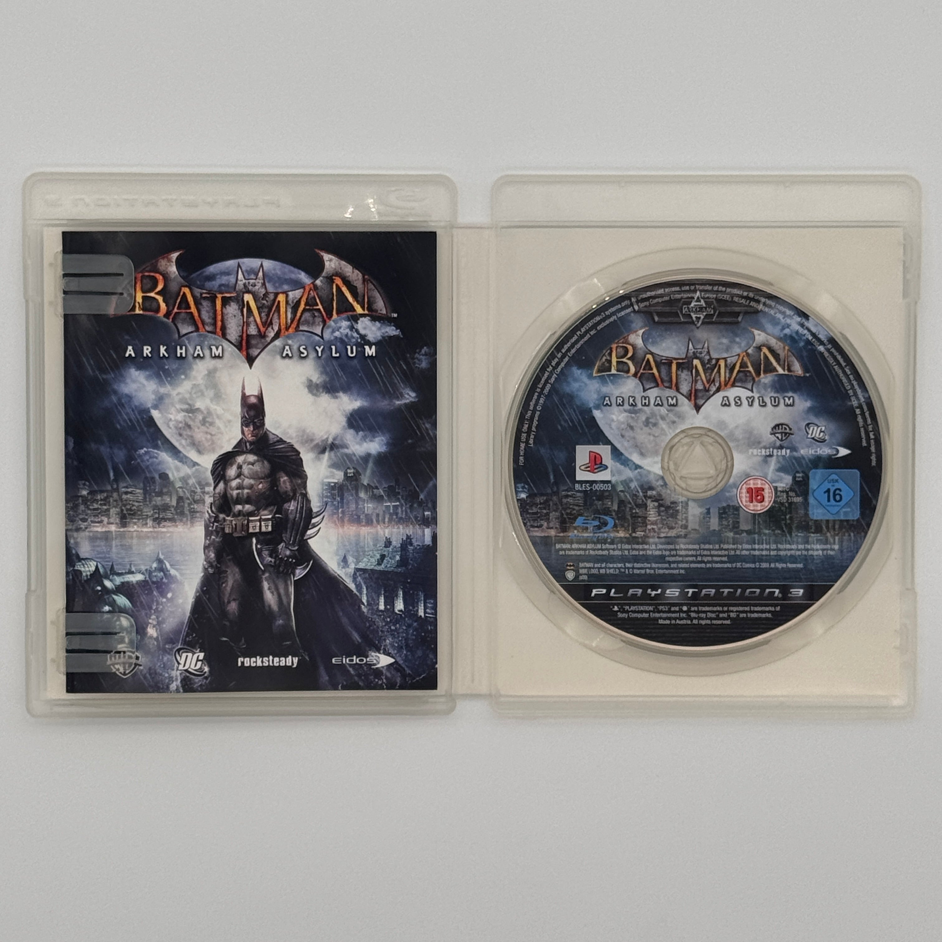 Batman Arkham Asylum PS3 Gioco Azione Avventura Usato