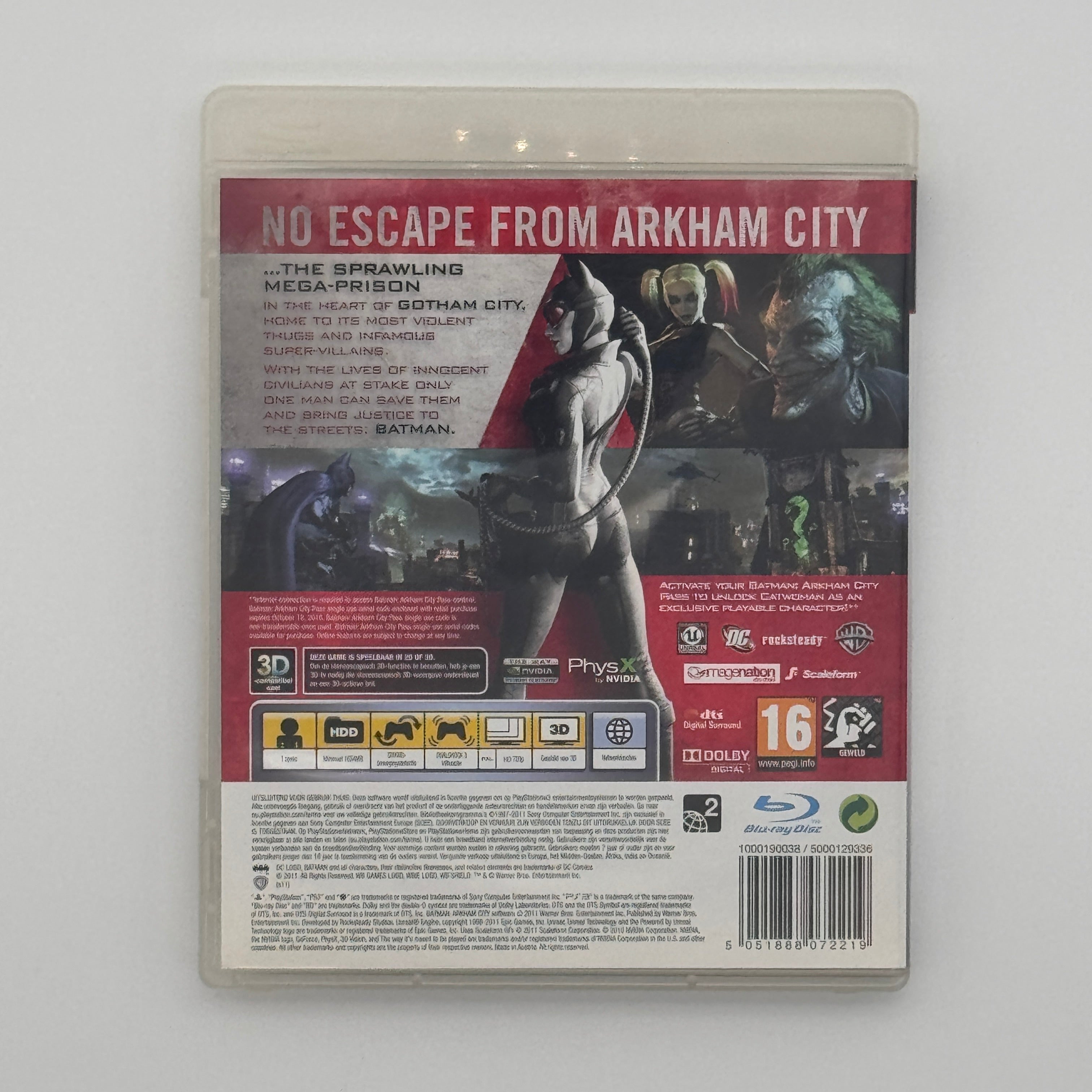 Batman Arkham City PS3 Gioco Azione Avventura Usato