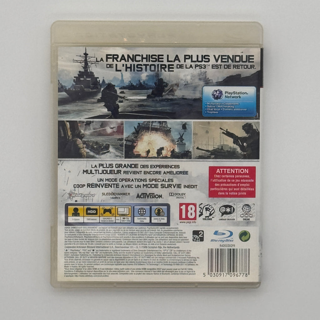Call of Duty MW3 PS3 Shooter Action Game Used
