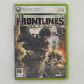 Frontlines Fuel of War Xbox 360 Shooter Action Game Used