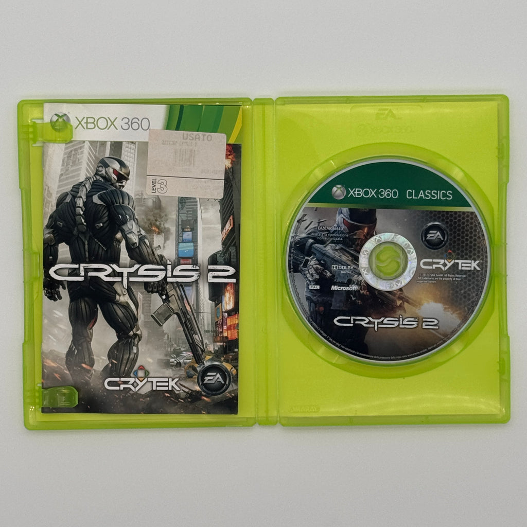Crysis 2 Xbox 360 Action Shooter Game Used