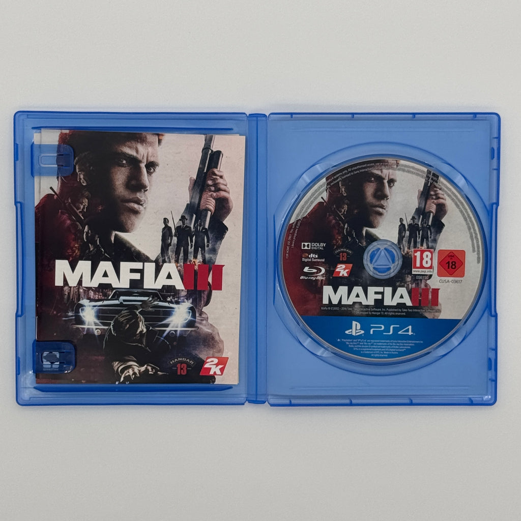 Mafia III Deluxe Edition PS4 Action Open World Game Used