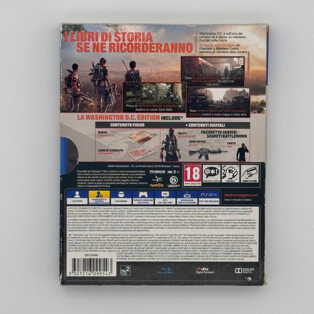 Tom Clancy's The Division 2 Washington D.C. Edition PS4 Action Game Used