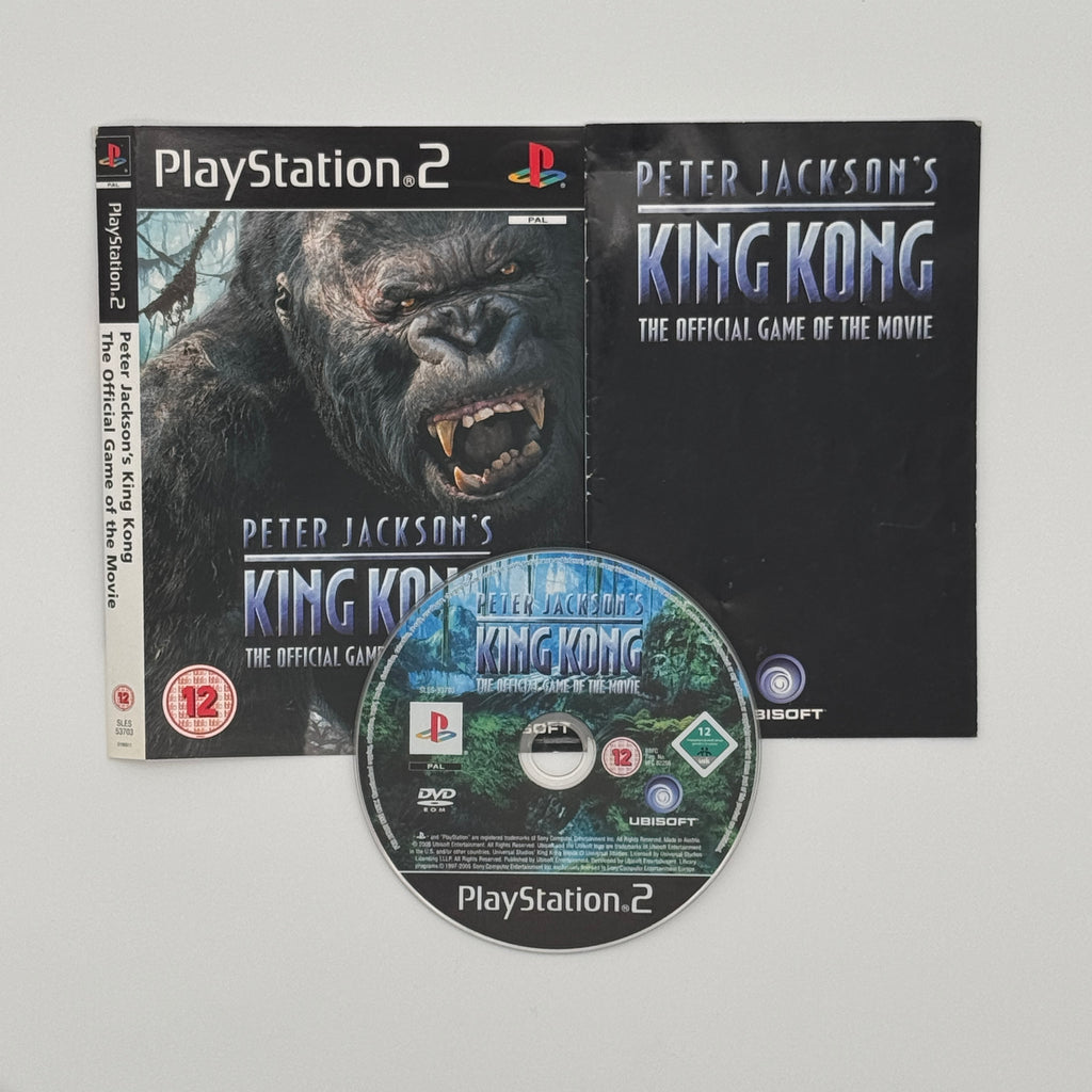 King Kong PS2 Action Adventure Game Used Disc Only No Case